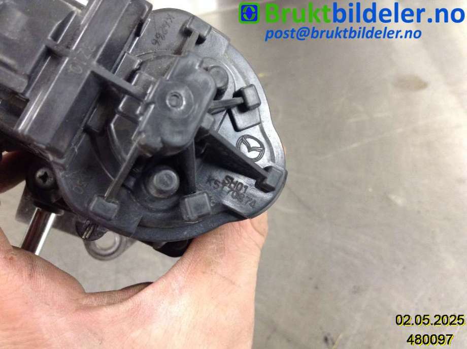EGR-ventil til Mazda 3 2013-2016 (Type III, Fase 1)  (MAZDA|SH01-55T70874|)
