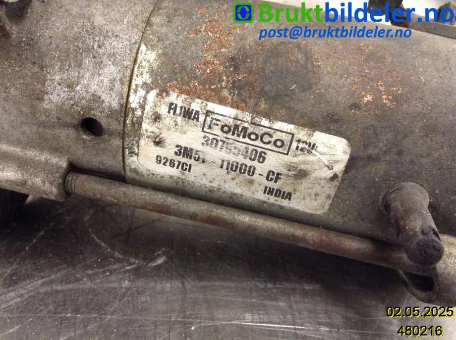 Starter diesel til Volvo S80 2006-2013 (Type II, Fase 1)  (VOLVO|30795406||3M5T-11000-CF)