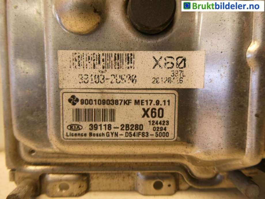 Styreenhet motor til Kia Venga 2010-2017  (KIA|39118 2B280||39118-2B280)