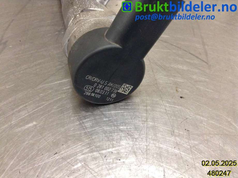 Dyseskinne (fuelrail) til BMW X1 2009-2015 (E84) (E84) (BMW|7 809 127-04|0 445 214 182|0 281 002 738)