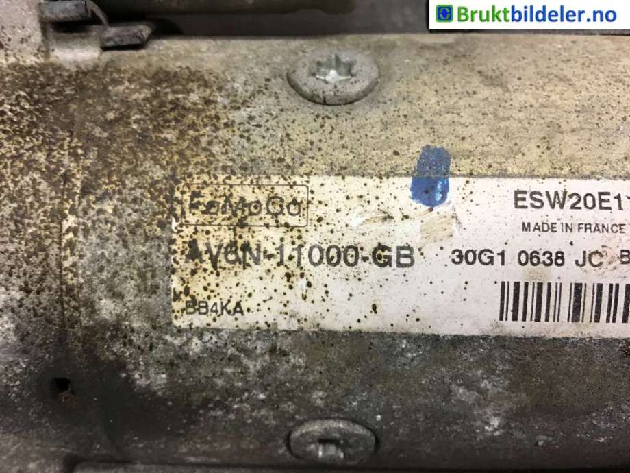 Starter diesel til Ford Focus, 2011-2014 (Type III, Fase 1)  (FORD|AV6N-11000-GB)