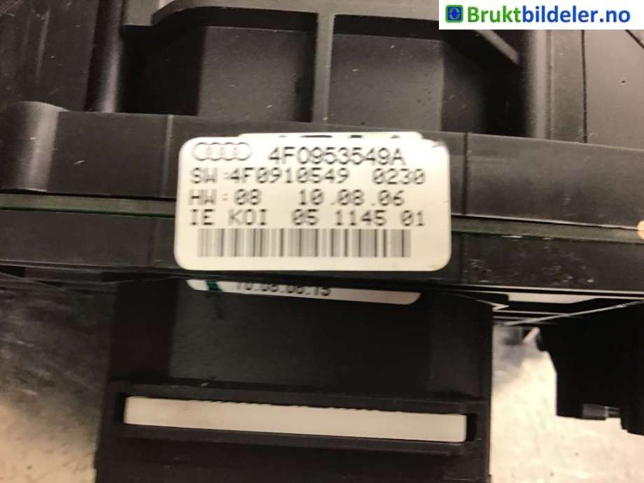 Bryter combi til Audi A6 2005-2008 (Type III, Fase 1) (C6) (C6) (AUDI|4F0 953 549 A|)