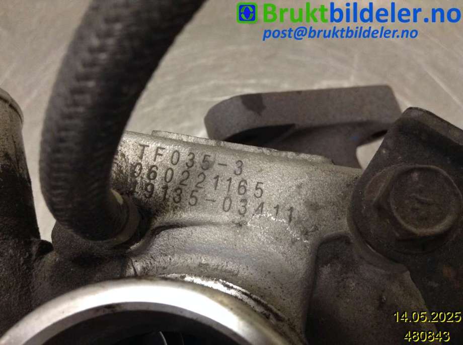 Turbo til Mitsubishi Pajero 2000-2006 (Type III)  (MITSUBISHI|49135-03411|060221165|)