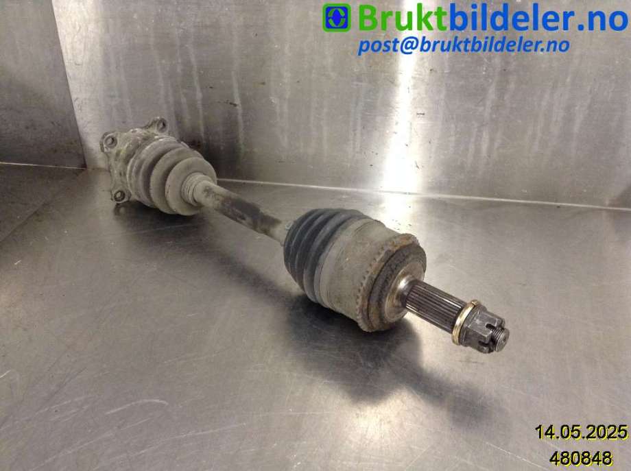 Drivaksel høyre foran til Mitsubishi Pajero, 2000-2006 (Type III)  (MITSUBISHI|MR453384)