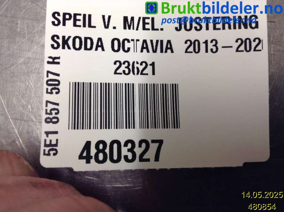 Bremsecaliper høyre foran til Mitsubishi Pajero 2000-2006 (Type III)  (MITSUBISHI|MR510538|)