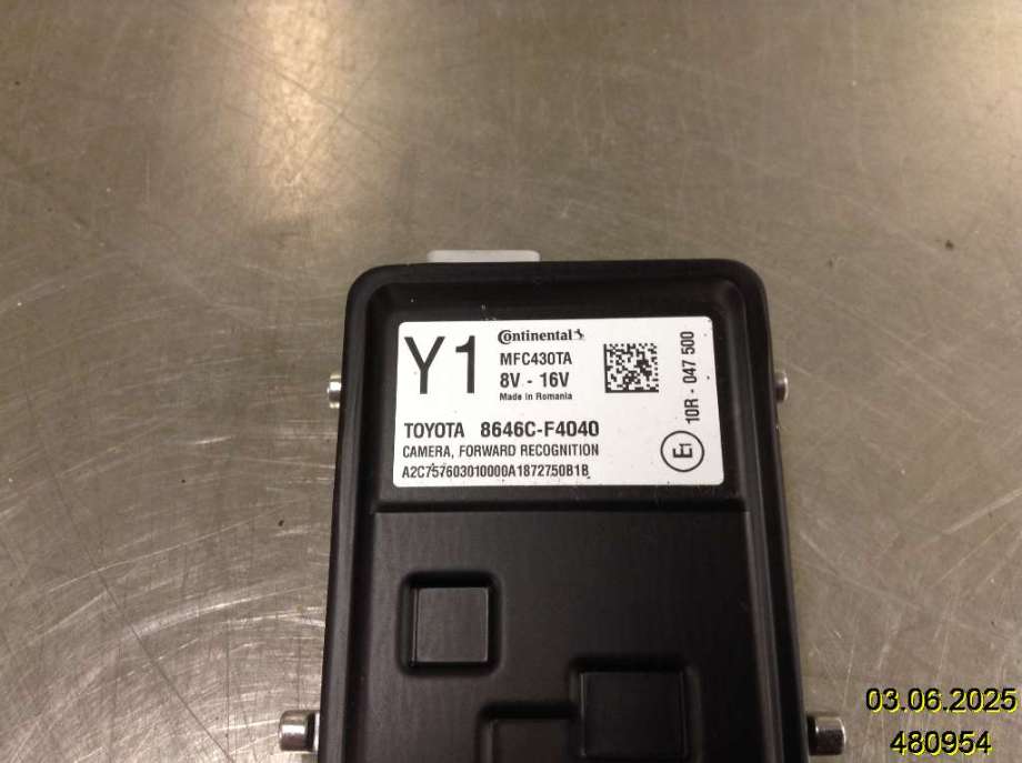 Sensor radar til Toyota C-HR 2016-->> (TOYOTA|8646C-F4040|)