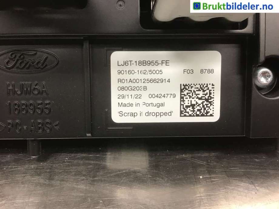 Instrument kjørecomputer til Ford Kuga 2019-->> (Type III)  (FORD|LJ6T-18B955-FE|)