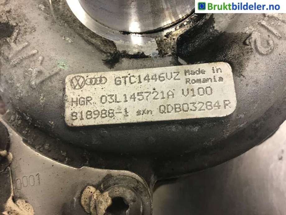Turbo til Audi A4, Allroad 2009-2016 (Type I) (B8) (B8) (AUDI|03L 145 721 A|GTC1446VZ)