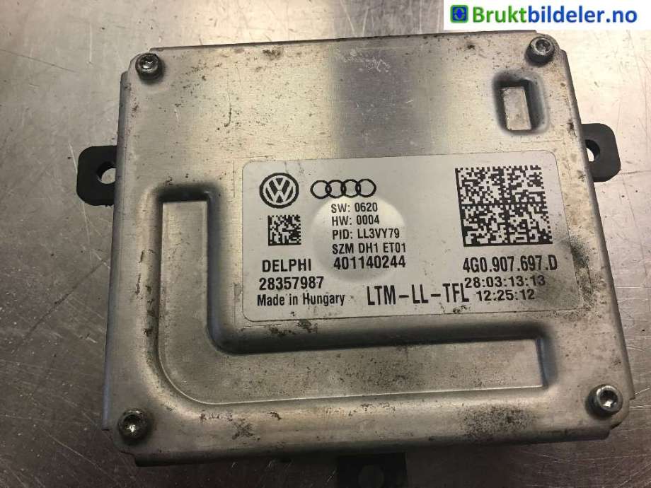 Styreenhet xenon/ballast til Audi A4, Allroad 2009-2016 (Type I) (B8) (B8) (AUDI|4G0 907 697 D|)
