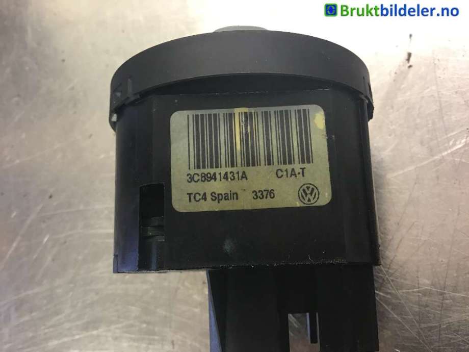 Bryter lys til VW Caddy 2015-2020 (Type III, Fase 3)  (VOLKSWAGEN|3C8 941 431 A  XSH||3C8 941 421 A)