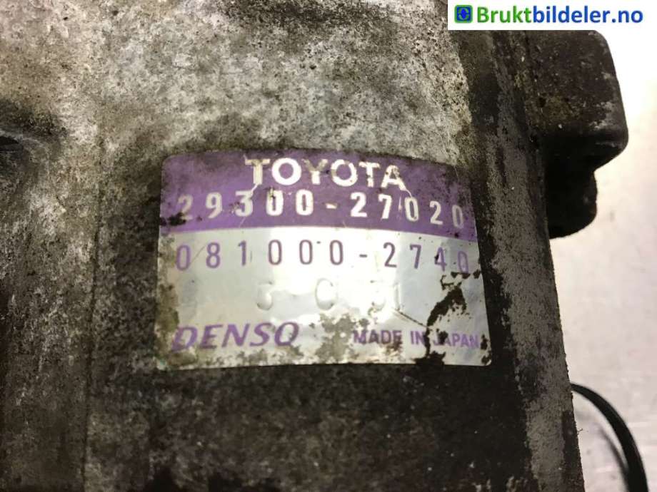 Vakuumpumpe til Toyota Avensis, Verso 2001-2009  (TOYOTA|29300-27020|)