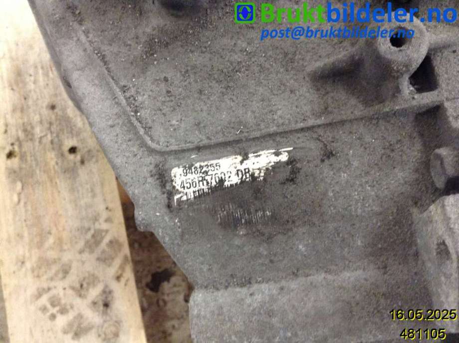 Girkasse manuell til Volvo V70 2005-2007 (Type II, Fase 2)  (VOLVO|9482355|M56|456R-7002-DB)