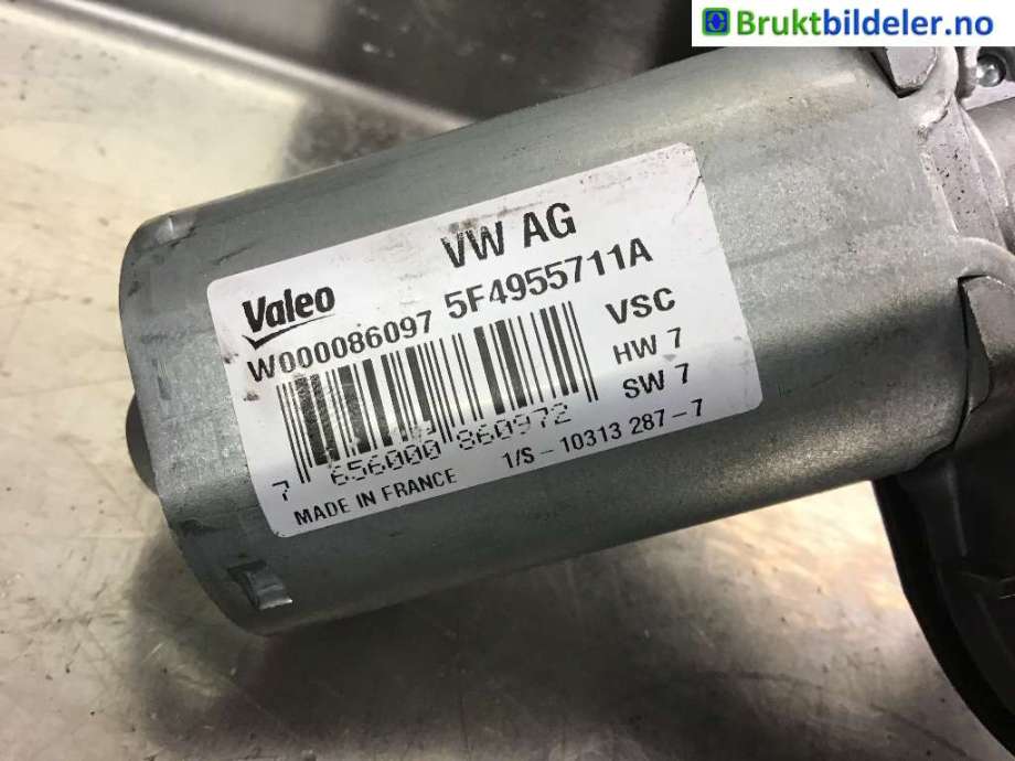 Viskermotor bakrute til Škoda Octavia 2017-2020 (Type III, Fase 2) (SKODA|5F4 955 711 A|W000086097|)