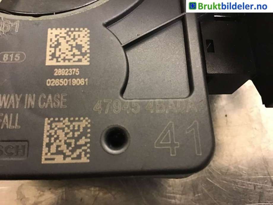 Bryter combi til Nissan Qashqai 2014-2021 (Type II)  (NISSAN|47945-4BA0A|0 265 019 061|)