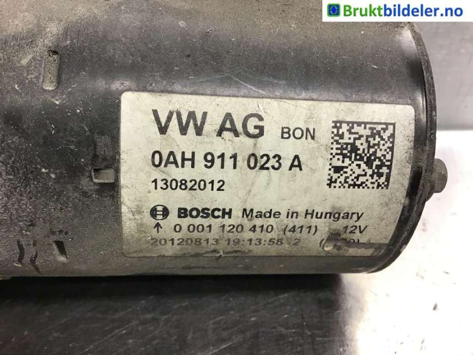 Starter til VW Golf VI 2008-2012  (VOLKSWAGEN|0AH 911 023 A|0 001 120 410|)