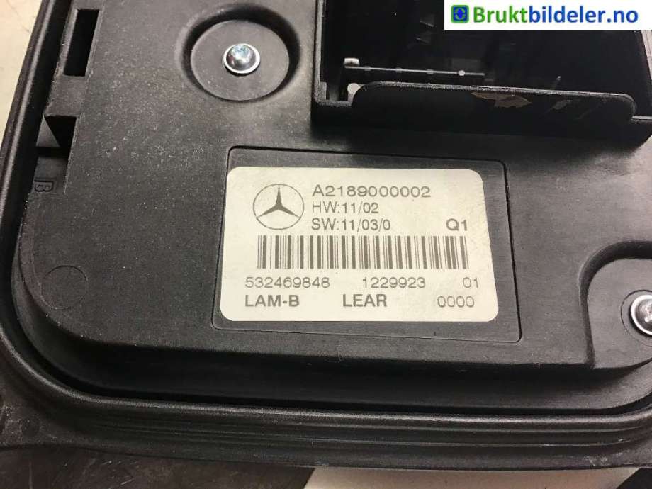Styreenhet xenon/ballast til Mercedes B-Klasse 2011-2018 (W246) (W246) (MERCEDES|A 218 900 00 02|)