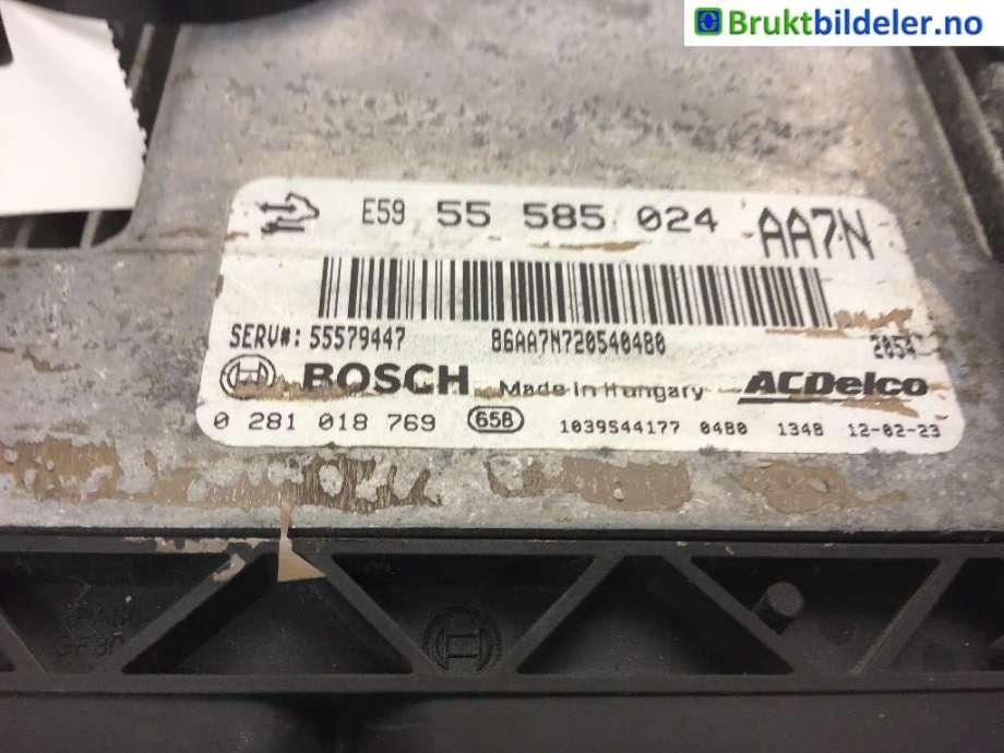 Styreenhet motor til Opel Zafira Tourer 2012-2018 (OPEL||0 281 018 769|55 585 024)
