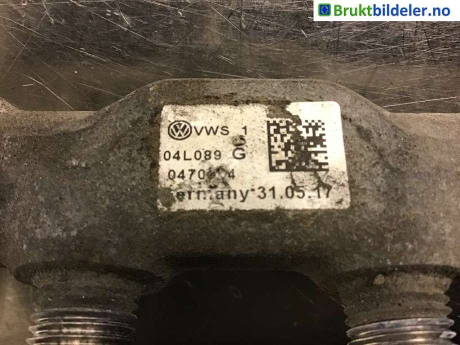 Dyseskinne (fuelrail) til VW Caddy 2015-2020 (Type III, Fase 3) (VOLKSWAGEN|04L 096 054|661709480756|)