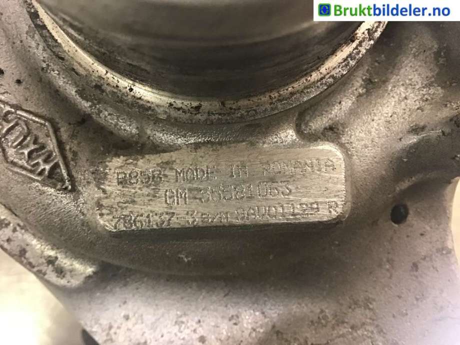 Turbo til Opel Insignia A 2014-2017 (OPEL|55581063|)