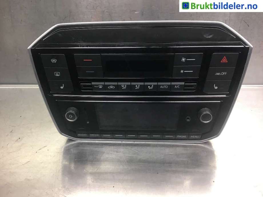 Bilstereo til Seat Mii electric 2019-->> (SEAT|12S 035 869|A3C0530170001|12E 907 044 D)