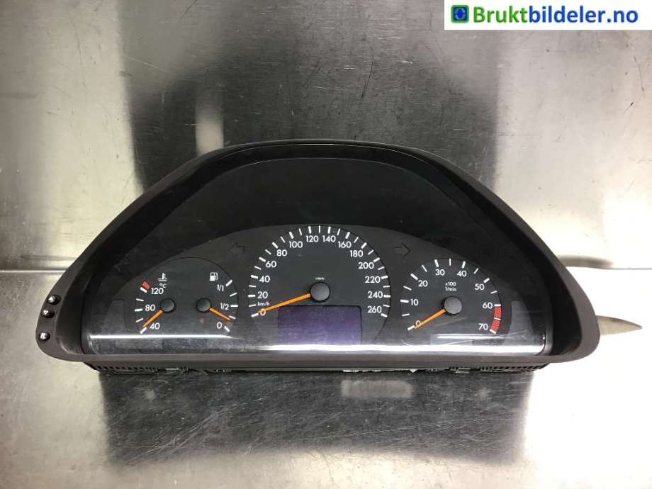 Speedometer til Mercedes CLK, 1997-2002 (C208) (C208) (MERCEDES|A 208 540 56 11 00)