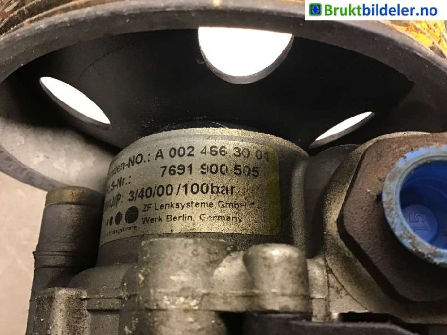 Servo pumpe mekanisk til Mercedes CLK 1997-2002 (C208) (C208) (MERCEDES|A 002 466 30 01|7691 900 505|)
