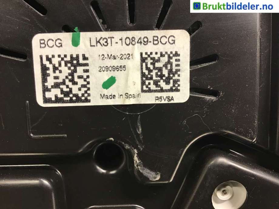 Speedometer til Ford Transit 2014-->>  (FORD|LK3T-10849-BCG|)