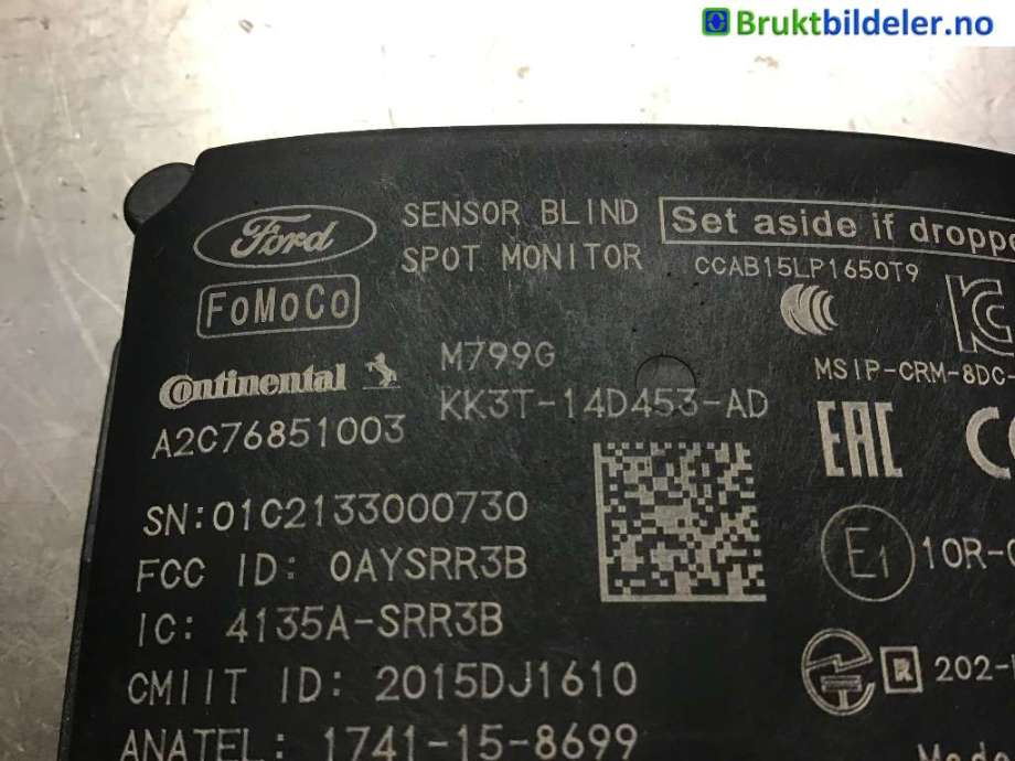 Sensor diverse til Ford Transit 2014-->>  (FORD|KK3T-14D453-AD|)