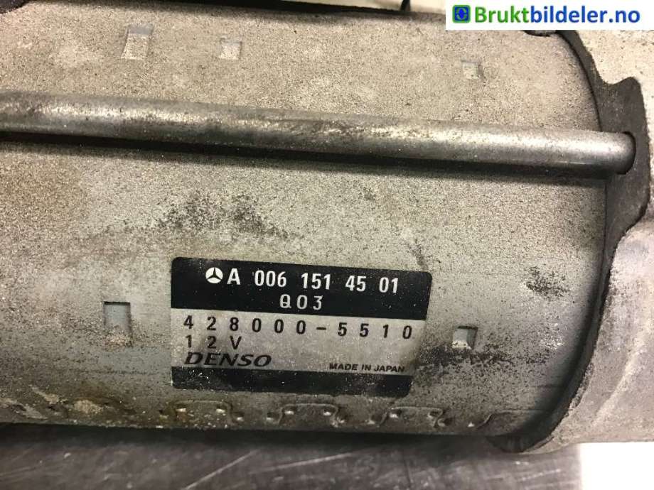 Starter diesel til Mercedes C-Klasse 2007-2011 (Fase 1) (W204) (W204) (MERCEDES|A 006 151 45 01|428000-5510|)