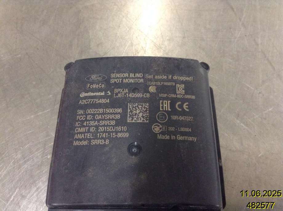 Sensor radar til Ford Kuga 2019-->> (Type III) (FORD|LJ6T-14D599-CB|A2C77754804|)