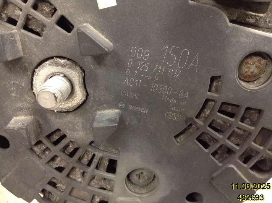 Dynamo til Ford Transit 2006-2013 (FORD|AC11-10300-BA|0 125 711 017|)
