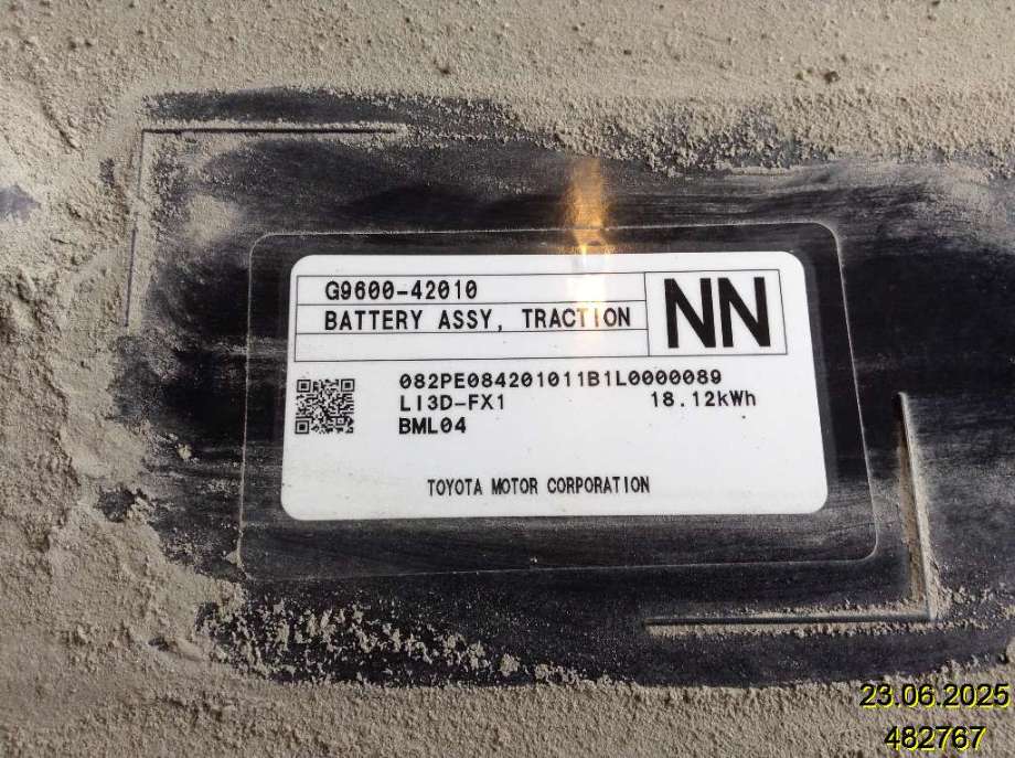 Batteripakke elbil til Toyota RAV4 2019-->> (Type V)  (TOYOTA|G9600-42010|)