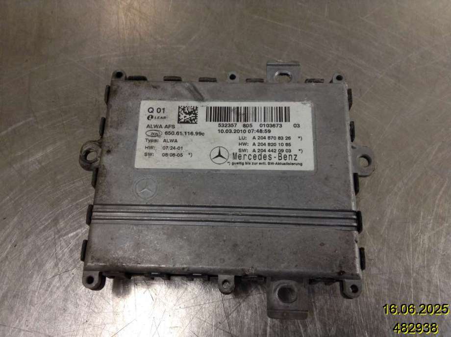 Styreenhet xenon/ballast til Mercedes GLK 2008-2015 (X204) (X204) (MERCEDES|A 204 870 83 26|)