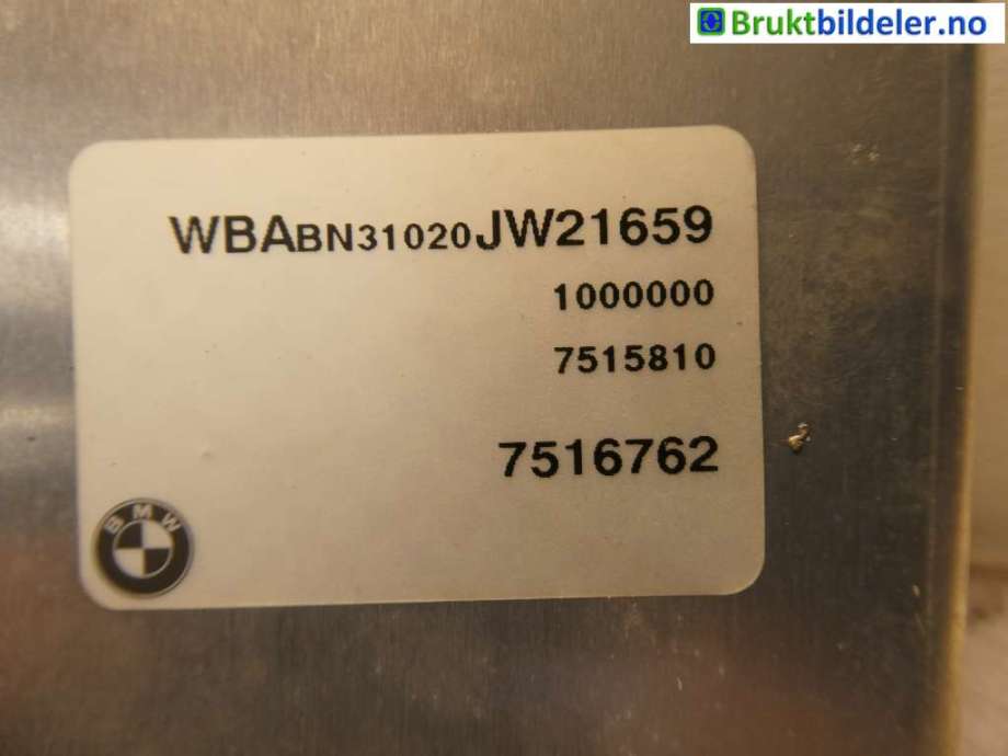 Styreenhet girkasse til BMW 3-Serie 1998-2005 (E46) (E46) (BMW|7 515 810|0 260 002 642)