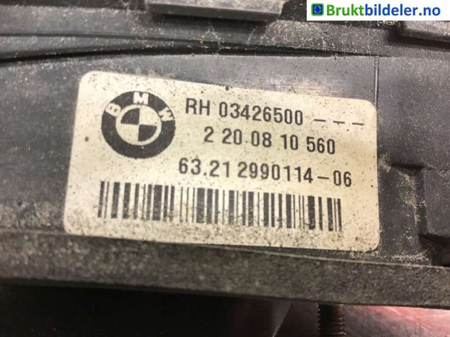 Baklykt høyre indre til BMW X1, 2009-2015 (E84) (E84) (BMW|63 21 2 990 114)