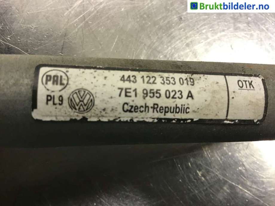 Viskeroverføring til VW Transporter / Caravelle 2009-2015 (Fase 2) (T5) (T5) (VOLKSWAGEN|7E1 955 023 A|443 122 353 019|)