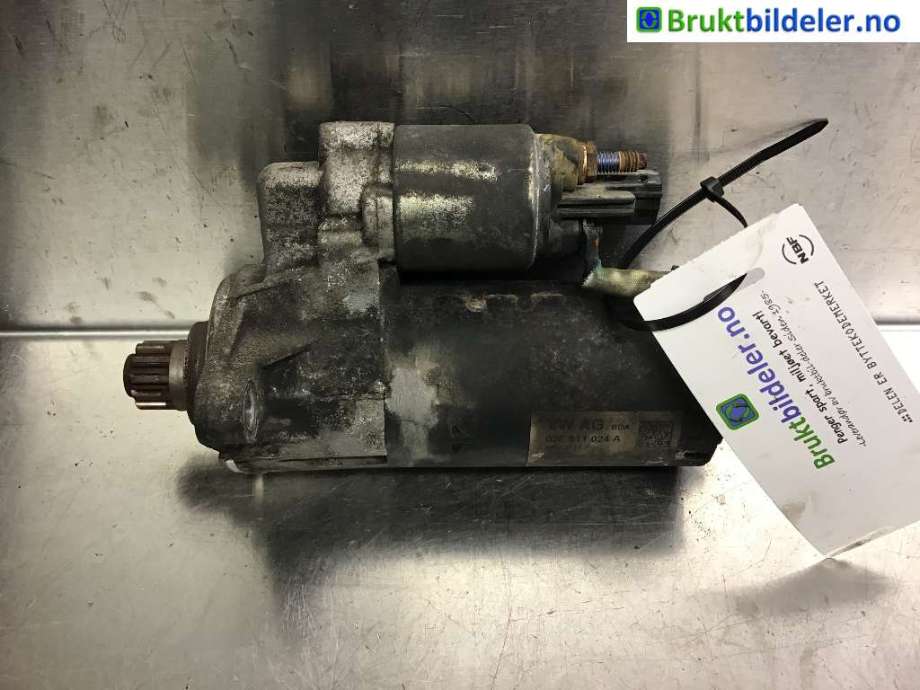 Starter diesel til VW Transporter / Caravelle 2009-2015 (Fase 2) (T5) (T5) (VOLKSWAGEN|02E 911 024 A|0 001 123 044|)
