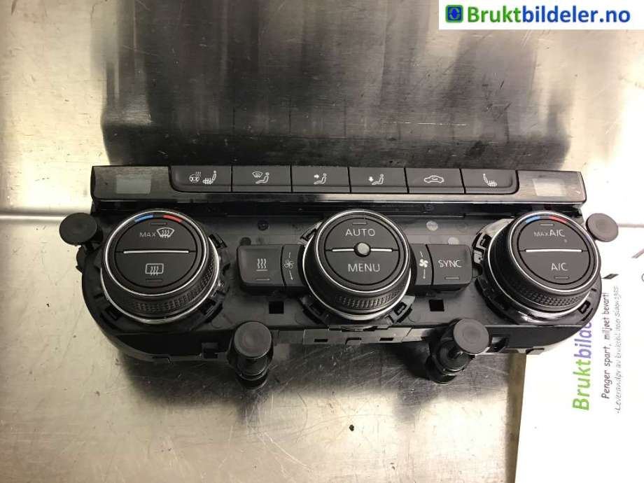 Varmeapparat betjening til VW Tiguan 2016-2020 (Type II, Fase 1)  (VOLKSWAGEN|5NB 907 044 J|)
