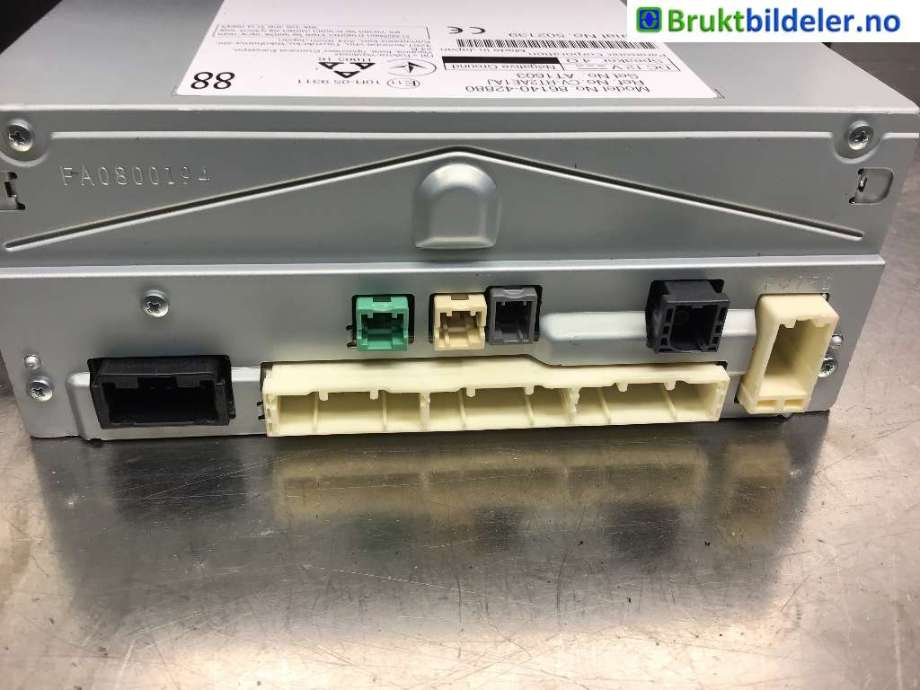 Bilstereo til Toyota RAV4 2019-->> (Type V)  (TOYOTA|86140-42880|)