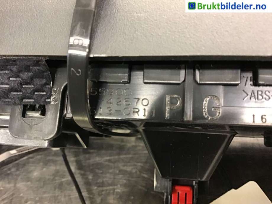 Varmeapparat betjening til Toyota RAV4 2019-->> (Type V)  (TOYOTA|55900-42670|)
