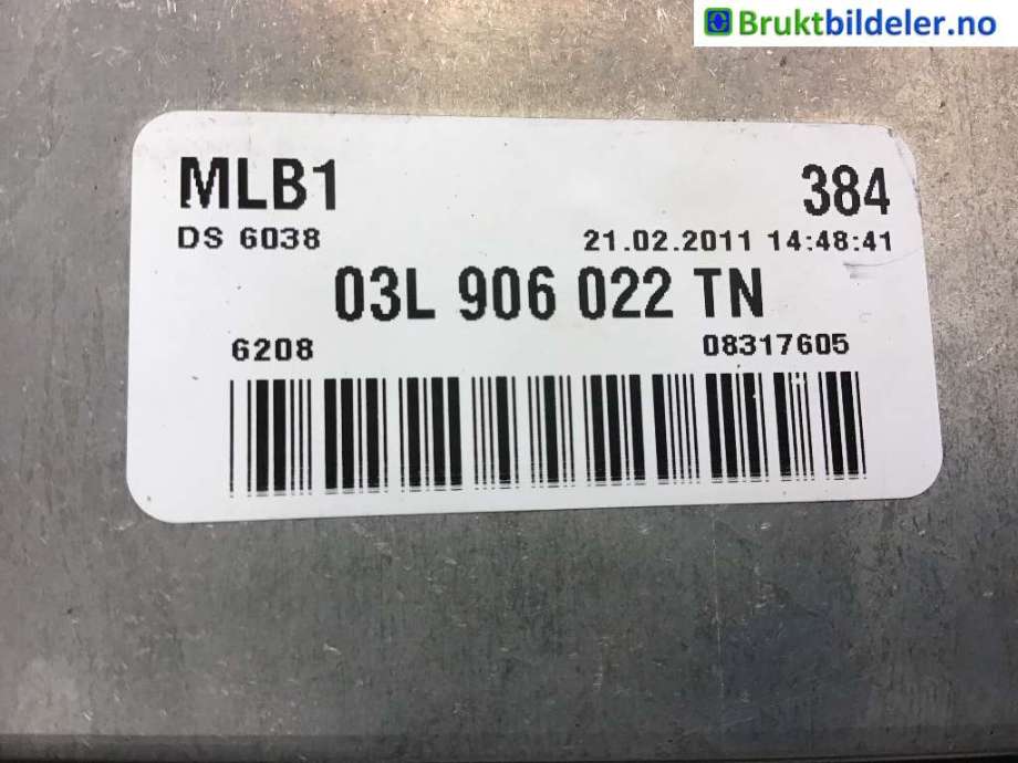 Styreenhet motor til Audi A4, Allroad, 2009-2016 (Type I) (B8) (B8) (AUDI|03L 906 022 TN)