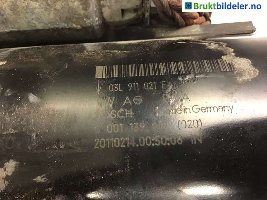 Starter diesel til Audi A4, Allroad, 2009-2016 (Type I) (B8) (B8) (AUDI|03L 911 021 E)