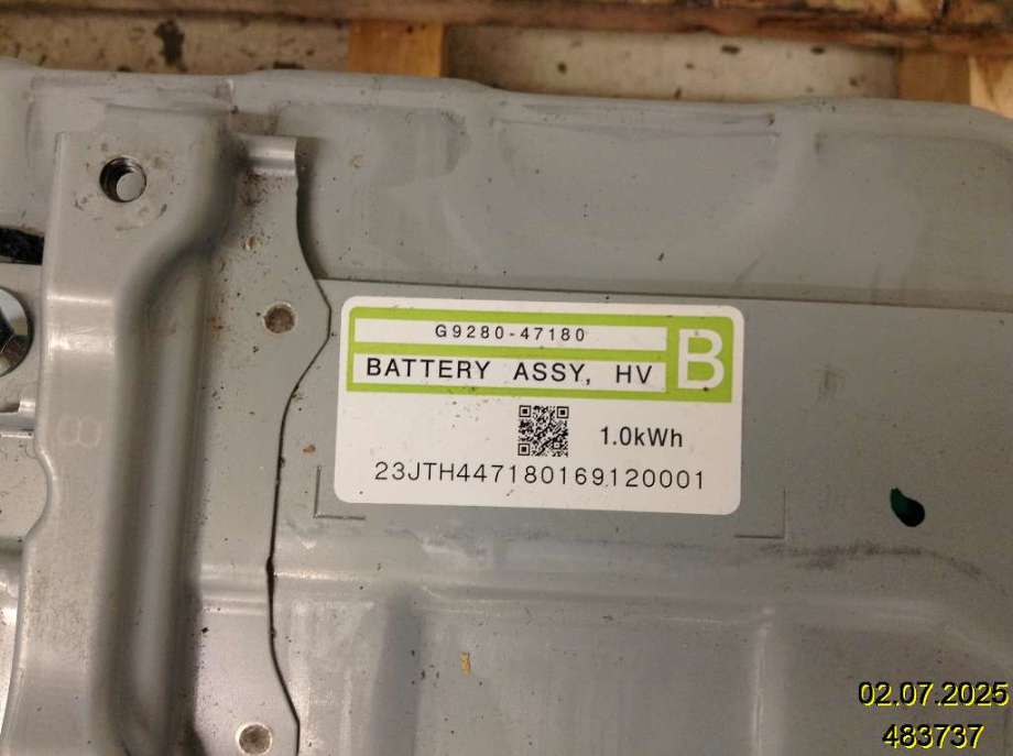 Batteripakke elbil til Toyota Prius +7 2012-2020 (Type III) (stasjonsvogn) (stasjonsvogn) (TOYOTA|G9280-471801|)