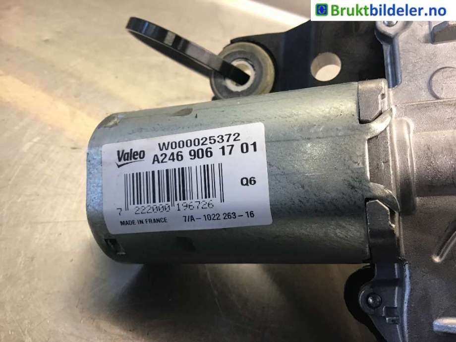 Viskermotor bakrute til Mercedes B-Klasse, 2011-2018 (W246) (W246) (MERCEDES|A 246 906 17 01)