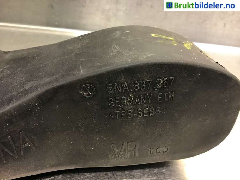 Dørstopper til VW Tiguan, 2016-2020 (Type II, Fase 1)  (VOLKSWAGEN|5NA 837 249)