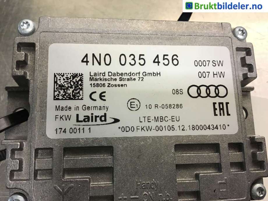 Bilstereo forsterker til VW Tiguan 2016-2020 (Type II, Fase 1)  (VOLKSWAGEN|5N0 035 456|)