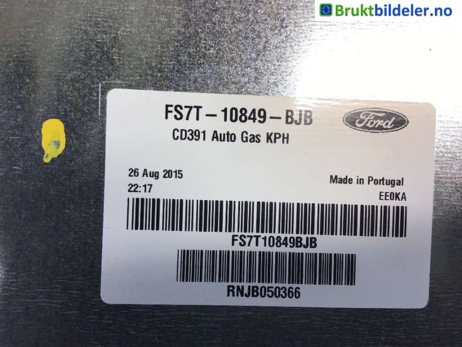 Instrumentpanel til Ford Mondeo 2014-2019 (Type V, Fase 1)  (FORD|FS7T-10849-BJB|)