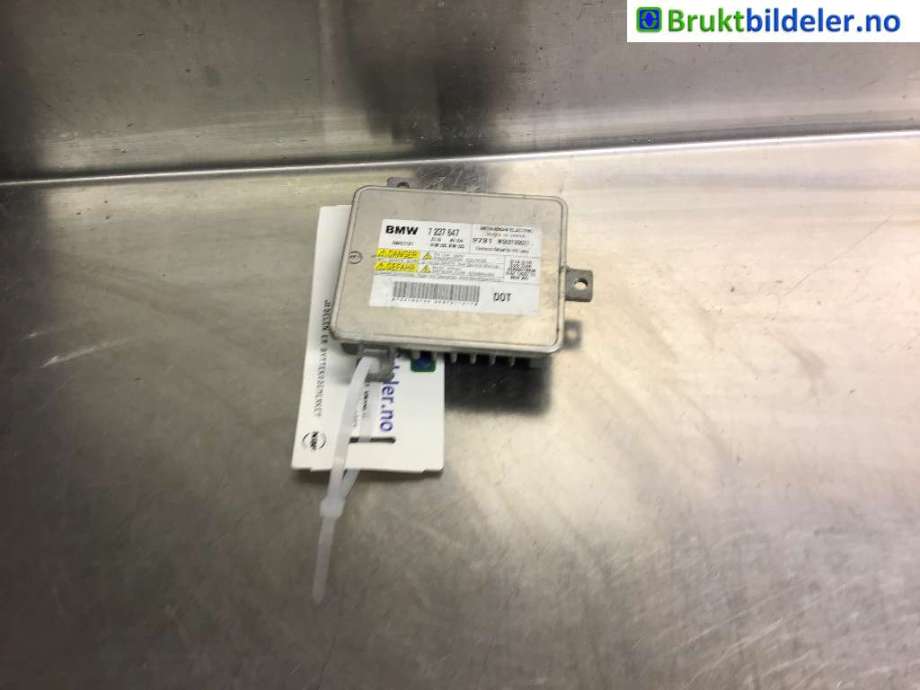 Styreenhet xenon/ballast til BMW 3-Serie 2005-2011 (E90/E91/E92/E93) (E90/E91/E92/E93) (BMW|7 237 647|W003T20071|)