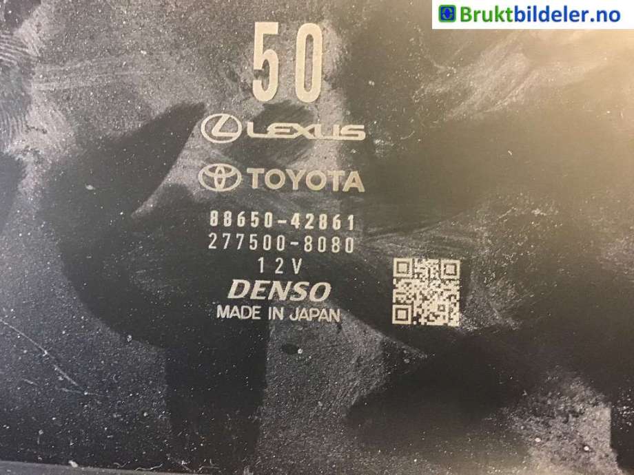Styreenhet diverse til Toyota RAV4, 2019-->> (Type V)  (TOYOTA|88650-42861)