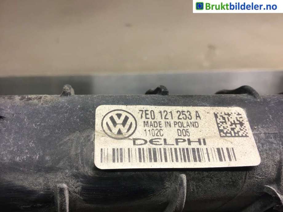 Radiator (automat gir) til VW Transporter / Caravelle 2009-2015 (Fase 2) (T5) (T5) (VOLKSWAGEN|7E0 121 253 A||7E0 422 848)